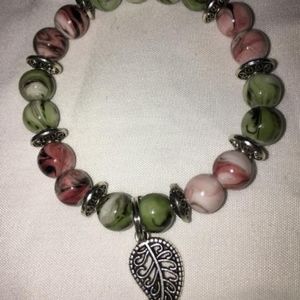 Stretch Acrylic Bead Bracelet